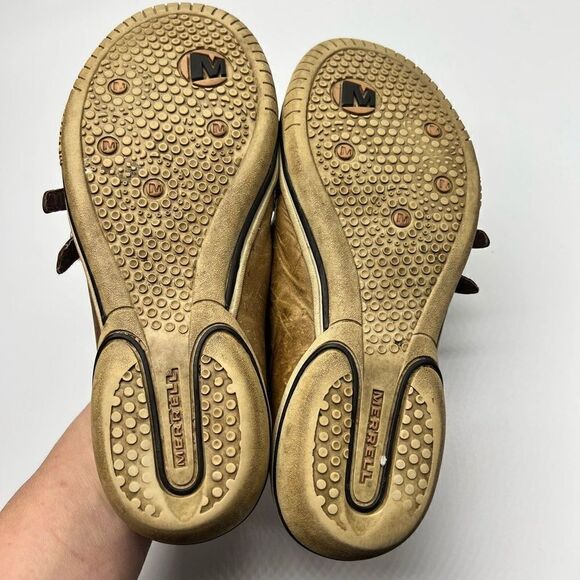 Merrell | Zodiac Golden Taupe Mary Jane’s Size 8/38.5 - Picture 7 of 8